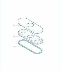 Buy 💯 PROFLO® Escutcheon in Polished Chrome 💯