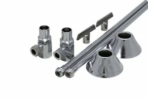 Best Pirce 👏 PROFLO® Sink 1/2 in x 3/8 in. Supply Kit in Chrome Plated ✔️ 3 Best Pirce 👏 PROFLO® Sink 1/2 in x 3/8 in. Supply Kit in Chrome Plated ✔️