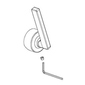 Best deal 🌟 PROFLO® Handle Assembly in Polished Chrome 🎉 3 Best deal 🌟 PROFLO® Handle Assembly in Polished Chrome 🎉