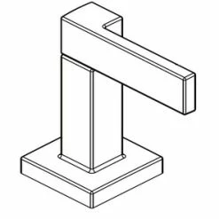 Best Sale 💯 PROFLO® Handle Assembly in Chrome 🎉