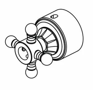 Wholesale ✨ PROFLO® Handle Assembly in Polished Nickel 👏 3 Wholesale ✨ PROFLO® Handle Assembly in Polished Nickel 👏