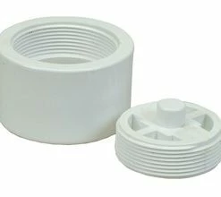 Deals 😉 PROFLO® 3 in. ABS Snap Inlet Cleanout Accessory in White 😍