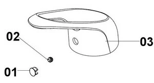 Promo 👍 PROFLO® Handle Assembly in Brushed Nickel ✔️ 3 Promo 👍 PROFLO® Handle Assembly in Brushed Nickel ✔️