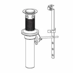 Deals ✔️ PROFLO® Bathroom Sink Drain in Brushed Nickel 🎁