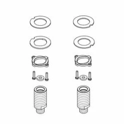 Cheap 🧨 PROFLO® 4 Centerset Lavatory Extension Kit Pair For 5209/5210 Lavatory Faucets ❤️