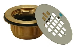 Hot Sale 🔔 PROFLO® 2 in. Brass No Caulk Shower Drain with 4-1/2 in. Stainless Steel Strainer ✔️ 2 Hot Sale 🔔 PROFLO® 2 in. Brass No Caulk Shower Drain with 4-1/2 in. Stainless Steel Strainer ✔️