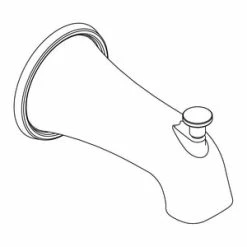 Brand new 🤩 PROFLO® Tub Spout Bathroom Faucet Part in Polished Chrome 💯