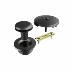 Deals 🌟 PROFLO® One Hole Toe Activated Drain Kit in Matte Black 👍