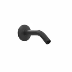 Hot Sale 👍 PROFLO® 6 Shower Arm with Flange in Matte Black ✔️
