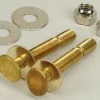 Brand new 👏 PROFLO® 5/16 x 2-1/4 in. Brass Snap Off Closet Bolts with Nickel Plated Steel Bolts 😀