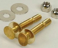 Brand new 👏 PROFLO® 5/16 x 2-1/4 in. Brass Snap Off Closet Bolts with Nickel Plated Steel Bolts 😀