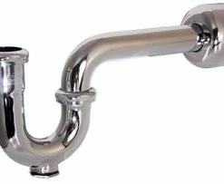 Budget ✨ PROFLO® 100 Series 1-1/4 x 1-1/4 in. Adjustable Tubular Brass P-Trap with Cleanout 🌟