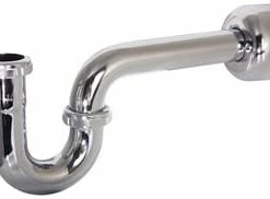 Outlet 👍 PROFLO® 200 Series 1-1/4 in. Zinc P-Trap in Polished Chrome 🌟