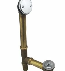 Best deal 👍 PROFLO® Brass Lift & Turn Drain in Chrome 💯