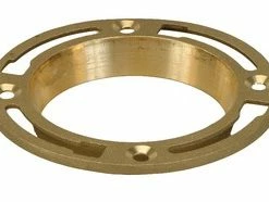 New 🎁 PROFLO® 4 x 1-1/8 in. Brass Closet Flange 🔥