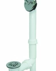 Best deal 🛒 PROFLO® PFWO400 Series Plastic Trip Lever Drain in Chrome Plated ⭐