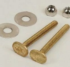 Flash Sale 😉 PROFLO® 1/4 in x 2-1/4 in Brass Closet Bolt 🔔