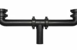 Brand new 🔥 PROFLO® 100 Series 16 in. Slip-Joint Center Outlet Waste in Black ✔️