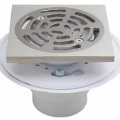 Discount 😉 PROFLO® 2 in. Plastic Brushed Nickel Shower Drain ✔️