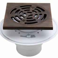 Outlet 🔥 PROFLO® 2 in. Plastic Oil Rubbed Bronze Shower Drain 🎉