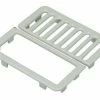 New 🛒 PROFLO® 9-1/2 in. Split Half Top Grate White ⌛ -PROFLO® Shop Query 538