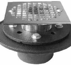 Budget ⭐ PROFLO® 2 in. Threaded Cast Iron Chrome Shower Drain 🥰