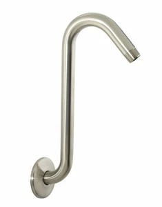 Best deal 😀 PROFLO® 11 x 1/2 in. NPT Shower Arm Riser and Flange in Brushed Nickel 🔥 3 Best deal 😀 PROFLO® 11 x 1/2 in. NPT Shower Arm Riser and Flange in Brushed Nickel 🔥