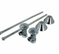 Best reviews of ⌛ PROFLO® Sink 1/2 in x 3/8 in. Supply Kit in Chrome Plated ❤️