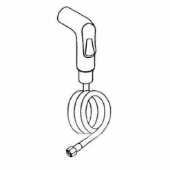 Wholesale 🎉 PROFLO® Faucet Spray Hose and Guide Polished Chrome ⭐