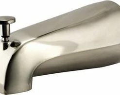 New ✔️ PROFLO® 1/2 in. Diverter Tub Spout in Brushed Nickel 💯