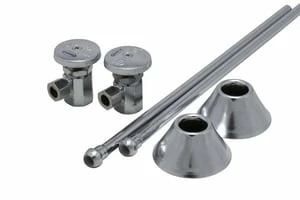 Promo ✔️ PROFLO® Sink 1/2 in x 3/8 in. Supply Kit in Chrome Plated 👏 3 Promo ✔️ PROFLO® Sink 1/2 in x 3/8 in. Supply Kit in Chrome Plated 👏