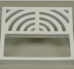 Outlet 😍 PROFLO® 9 x 9 in. Three Quarter Floor Sink Grate in White 😀